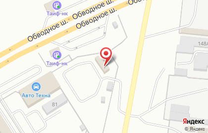 Киоск по продаже цветов в Центральном районе на карте