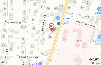 Дом мебели в Астрахани на карте