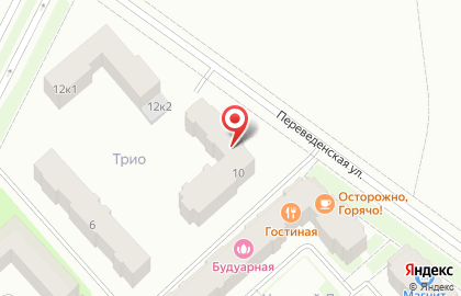 Трио, ЗАО Петротрест-Монолит в Пушкинском районе на карте