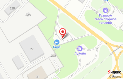 Автосалон Барс на Автозаводской улице на карте