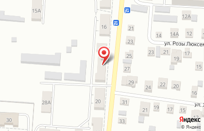 Магазин Красное & Белое на Учительской улице на карте