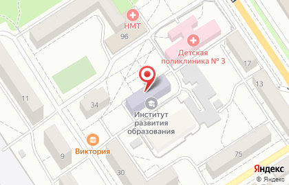 Орловский институт усовершенствования учителей на карте