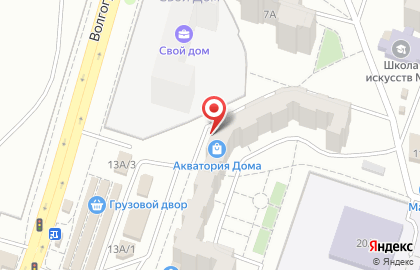 Магазин Акватория в Воронеже на карте