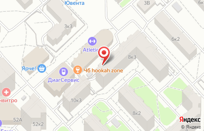 Маро на Ленинградском проспекте на карте