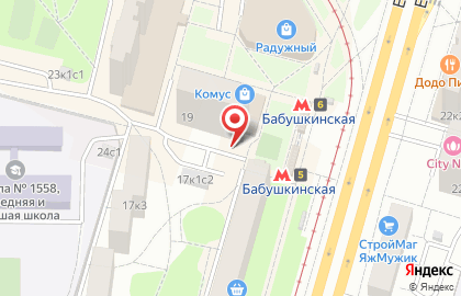 Лоретта.рф на Енисейской улице на карте