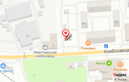 Сеть водоматов Айсберг на Хлебозаводской улице на карте