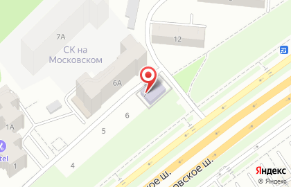 Сшор №2 на 18-м км Московском шоссе на карте