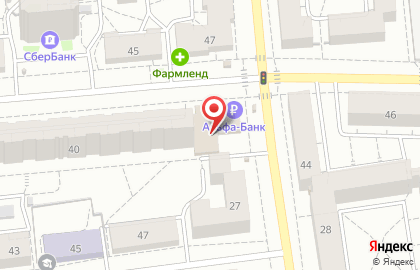Банкомат Банк Москвы, Екатеринбургский филиал на улице Черняховского на карте