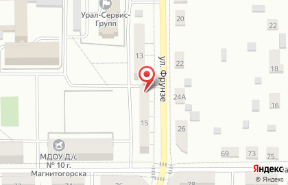 Транспортная компания в Челябинске на карте