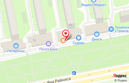 Пункт выдачи заказов Faberlic на метро Сходненская на карте