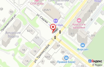 Книжная лавка на улице Седова на карте