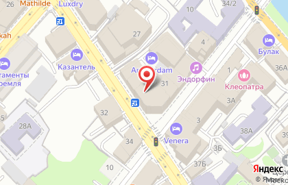Студия растяжки SUPERSTRETCHING на Московской улице на карте