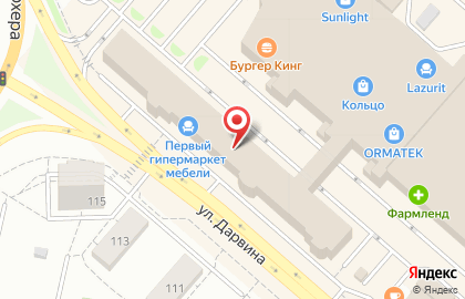 Мебельная компания Фиола в Советском районе на карте