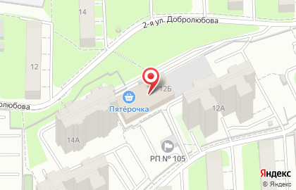 Сеть супермаркетов Пятёрочка в Мотовилихинском районе на карте