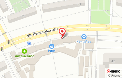 Банкомат Райффайзенбанк на улице Историка Веселовского на карте