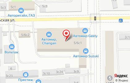 Автомир на Щёлковской на карте