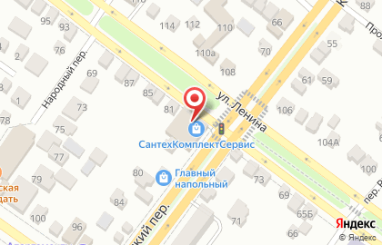 Стоматологический кабинет в Ростове-на-Дону на карте