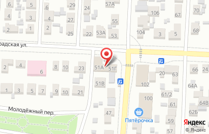 Банкетный комплекс Барин в Железнодорожном районе на карте
