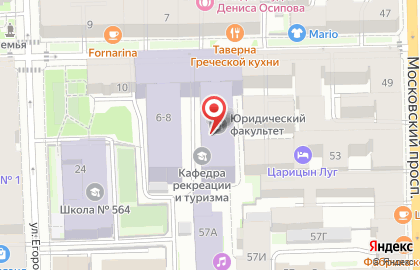 Спб. Государственный Инженерно-экономический Университет (инжэкон), Гуманитарный Факультет (гф) на карте