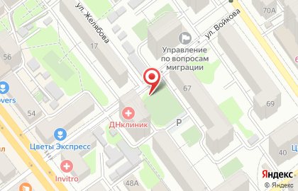 Киоск по продаже сыров и колбасных изделий в Воронеже на карте
