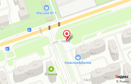 Магазин фруктов и овощей в Выборгском районе на карте