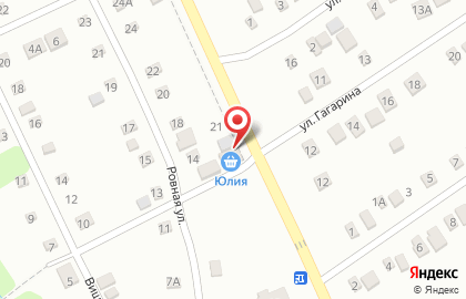 Пивной бар на Ровной улице на карте