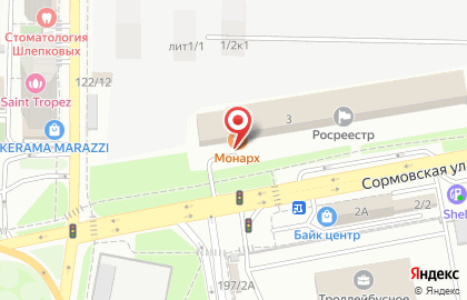 Гостинично-ресторанный комплекс Монарх на карте