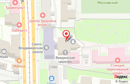 Управление Социального Питания на карте