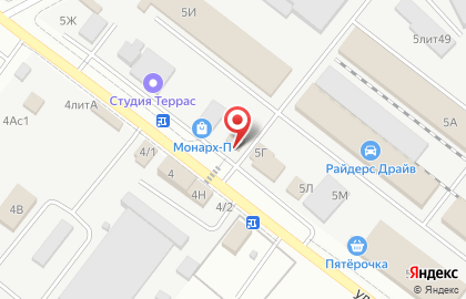 Торговая фирма на улице Рождественского на карте