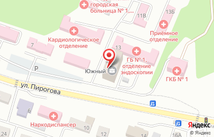 Служба экспресс-доставки Pony Express на улице Пирогова на карте