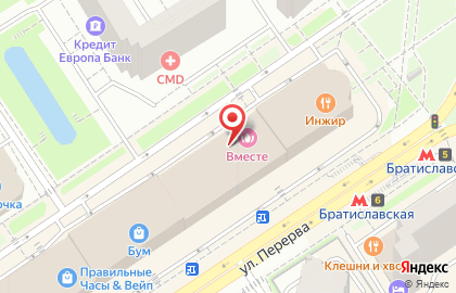 Магазин женской одежды Zarina на Братиславской на карте
