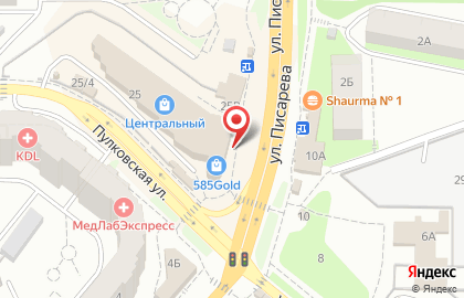 ТЦ Центральный в Орджоникидзевском районе на карте