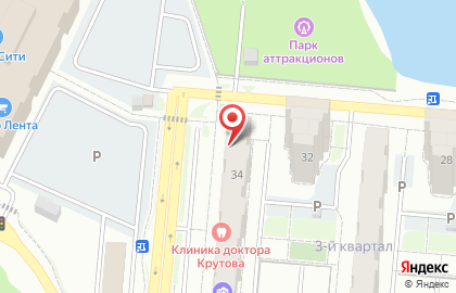 Супермаркет Пятёрочка в Куйбышевском районе на карте