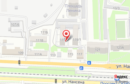Компания Вертек на карте