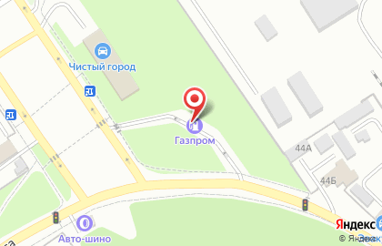 АЗС Газпром в Володарском районе на карте
