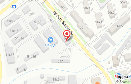 Автостоянка Гараж во Владивостоке на карте