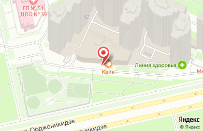 Строительная компания Л1 на улице Орджоникидзе на карте