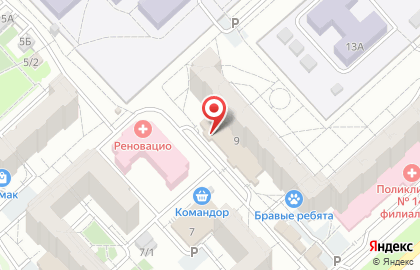 Отдел судебных приставов по Советскому району г. Красноярска в Советском районе на карте