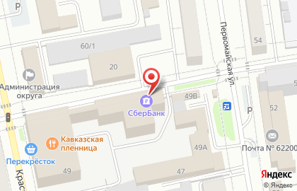 Банкомат СберБанк в Екатеринбурге на карте