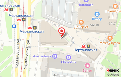 Магазин цифровой электроники Телефон.ру на Чертановской улице на карте