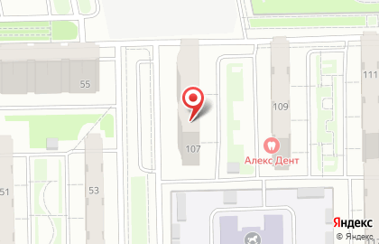 Салон красоты Black and White на проспекте Анатолия Дериглазова на карте