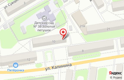 Салон-парикмахерская Лолита в Краснокамске на карте