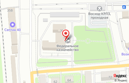 УФК, Управление Федерального Казначейства по Калужской области на карте
