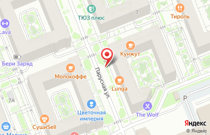 Магазин Сластена в Свердловском районе на карте