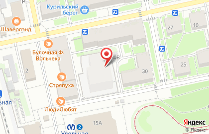 Киоск по ремонту обуви, Выборгский район на Елецкой улице на карте
