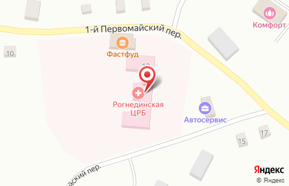 Рогнединская центральная районная больница на карте