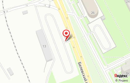 Автостоянка в Санкт-Петербурге на карте