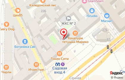Токио Сити на Сенной площади на карте