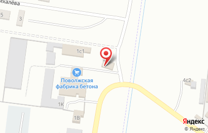 Киоск по продаже хлебобулочных изделий на Фермерской улице на карте