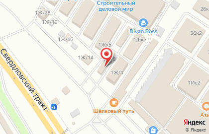 Магазин строительных материалов в Челябинске на карте